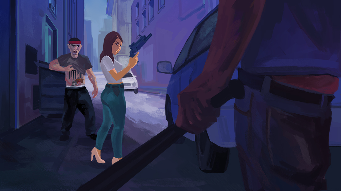 M203 Grenade Launcher, self-defense