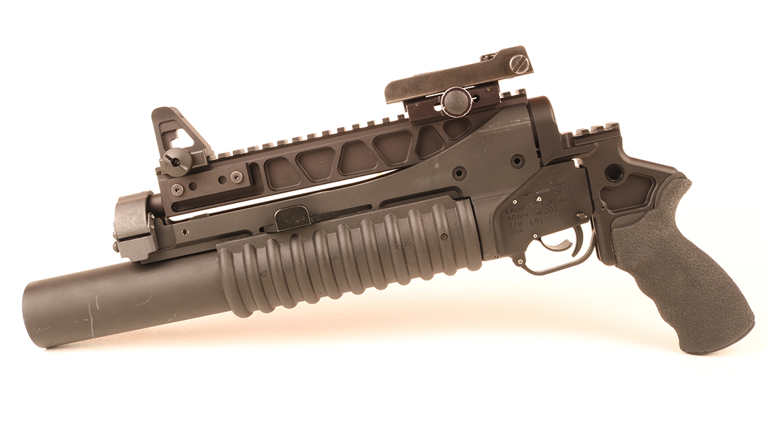 M203 Grenade Launcher, left