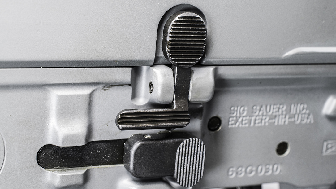 SIG Virtus Pistol, oversize controls