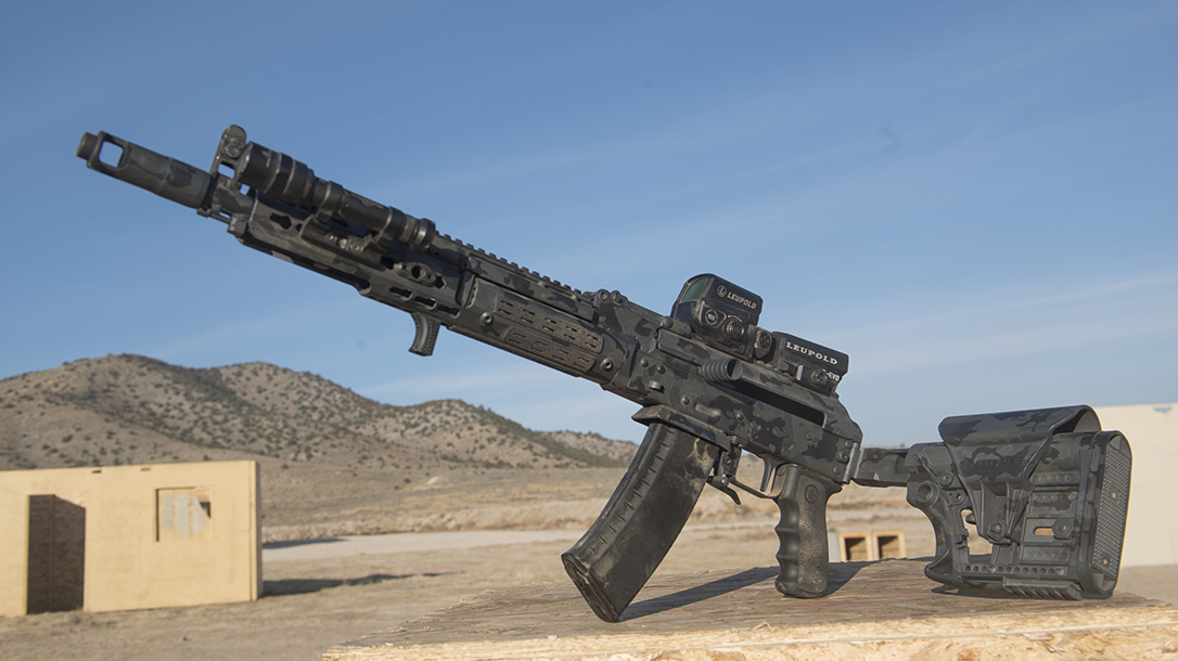 Joe Firearms Competition AK-74 Rifle, folded stock