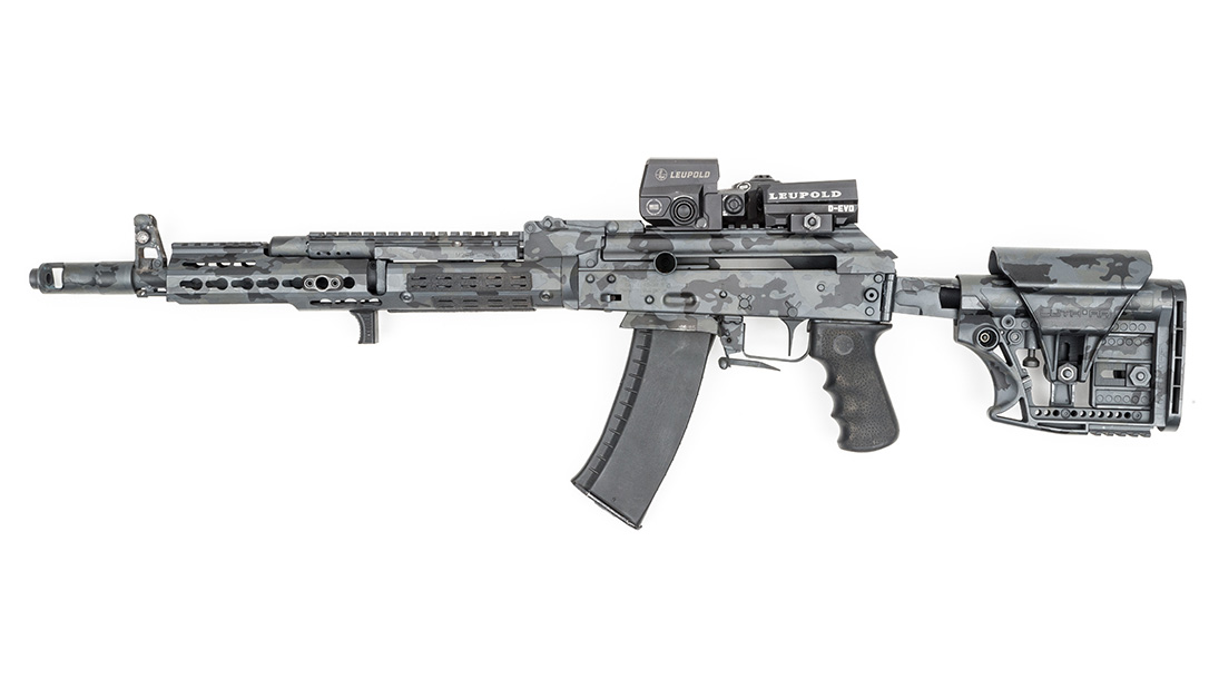Joe Firearms Competition AK-74 Rifle, left