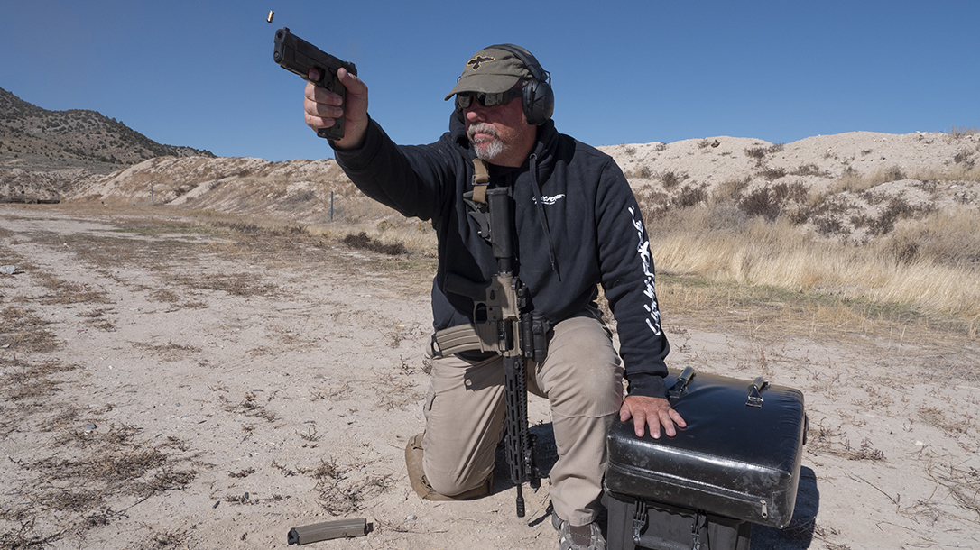 One-Handed Shooting, One Handed Shooting, Single Handed Shooting, lead