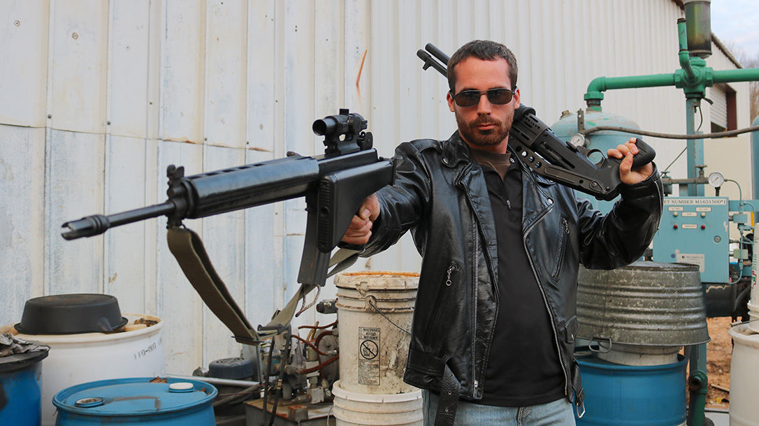 Guns of the Terminator, The Terminator guns, shotgun, rifle