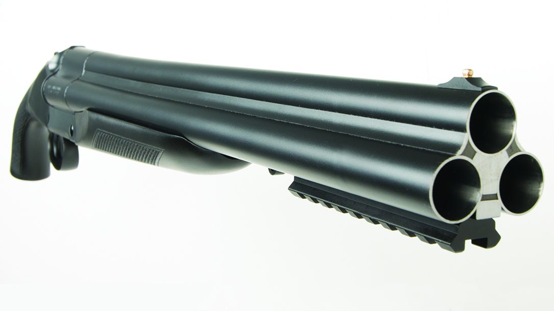 Charles Daly Honcho Triple Barrel 12-Gauge Shotgun, front