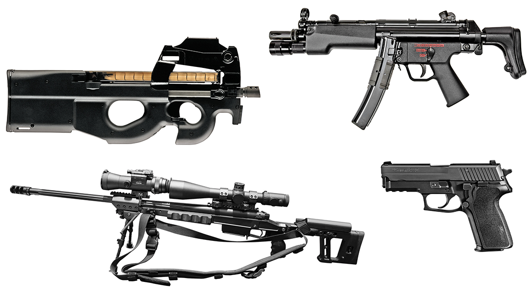 USA vs Russia protection teams, guns, firearms