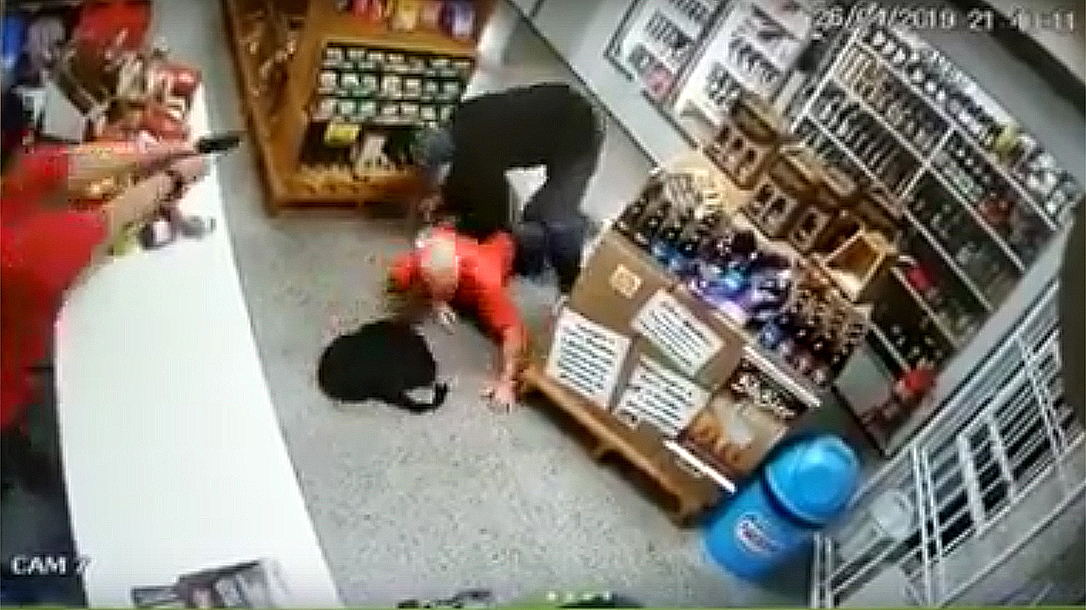 Brazilian Store Clerk With Bad Gun Skills Shoots Armed Robber