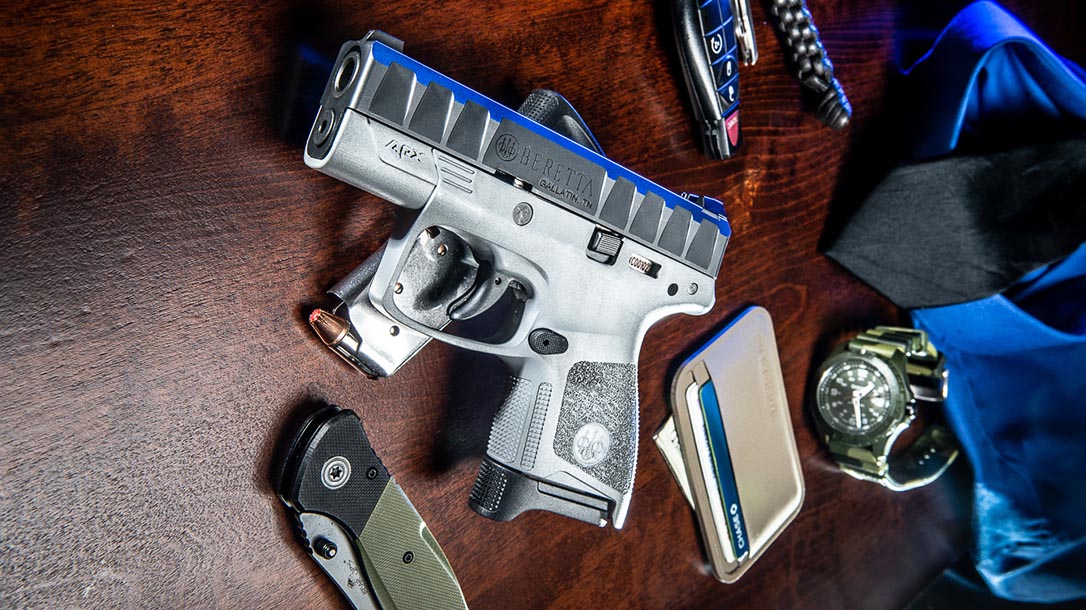 Beretta APX Carry pistol, concealed carry, lead
