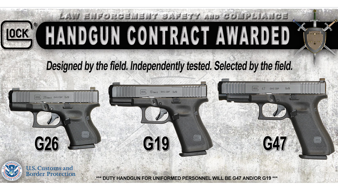 US Border Patrol, Glock Gen 5 Pistols, Duty Handgun