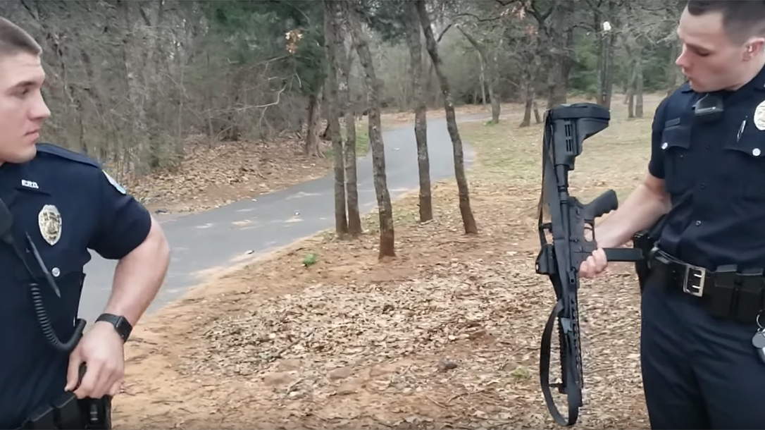 Oklahoma Open Carry, Second Amendment, AR Pistol, Police