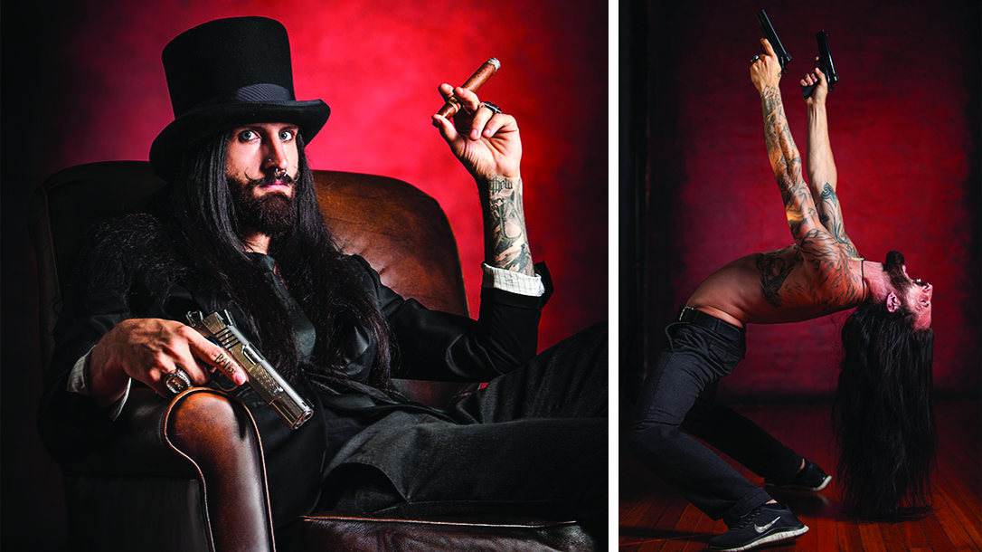 Pop Evil Bassist Matt DiRito, guns