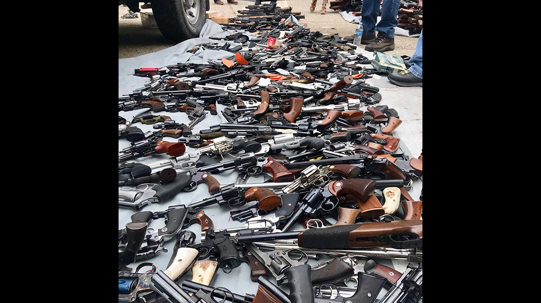 Handguns Seized, LA Gun Seizure