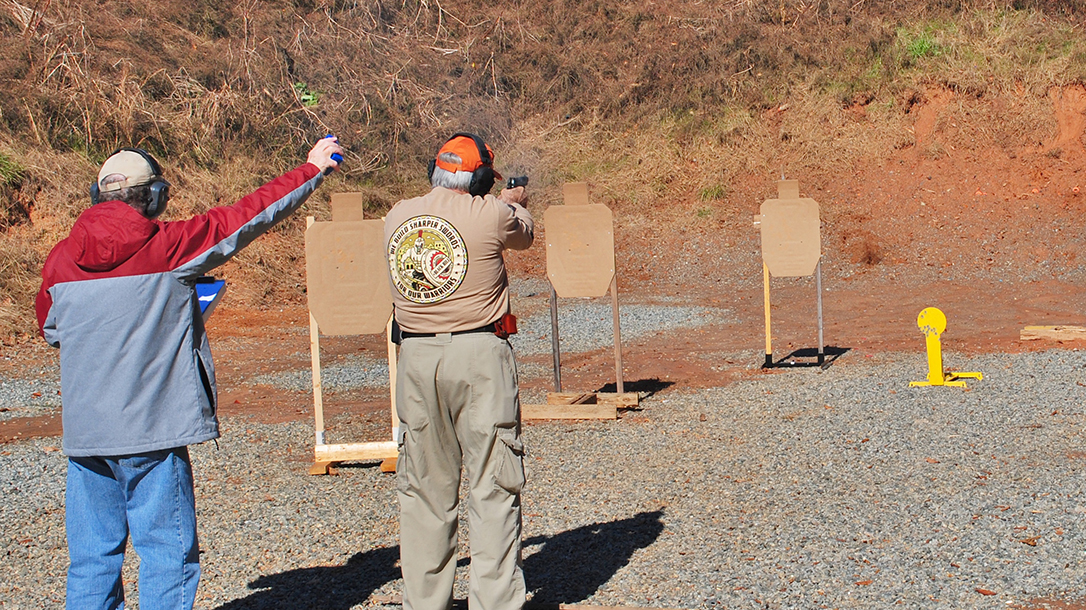 “V” Paper/Popper Drill, training