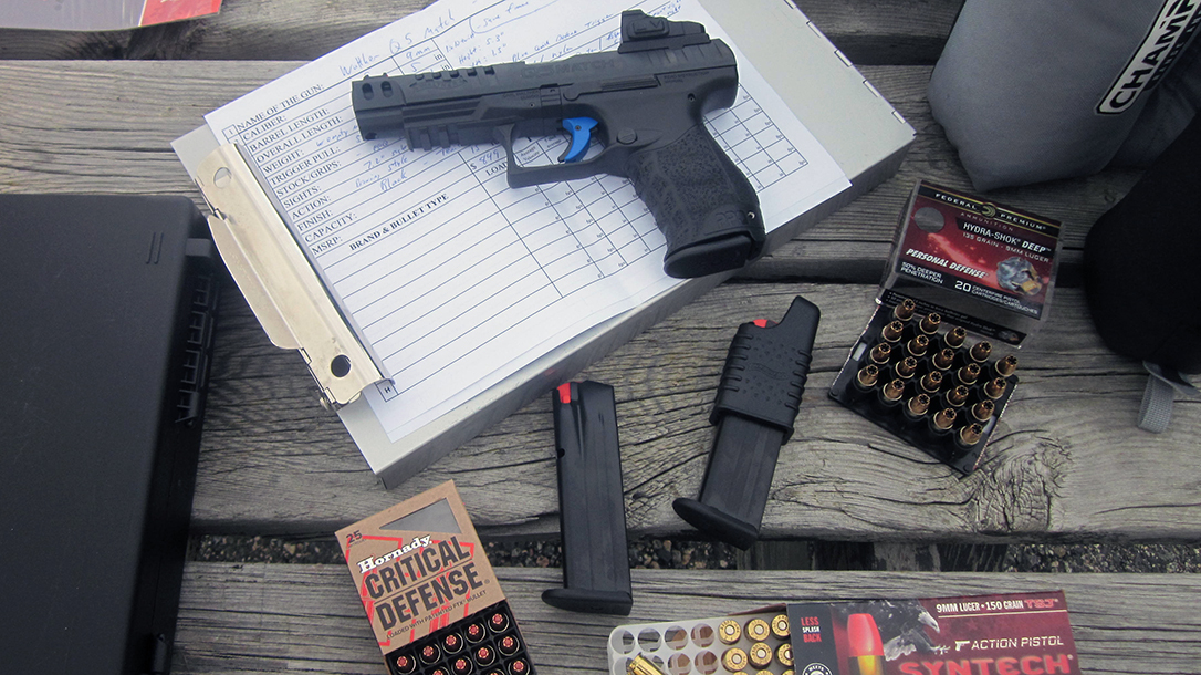 Q5 Match at the Range, Pistols