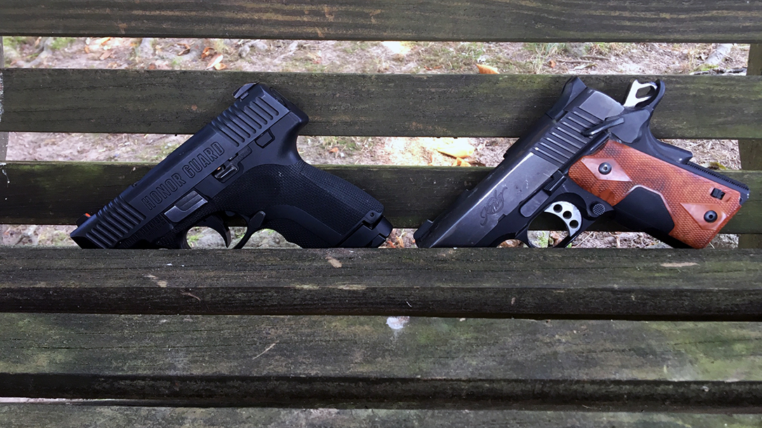 Manual Safety, Kimber Ultra Carry, Honor Defense Honor Guard