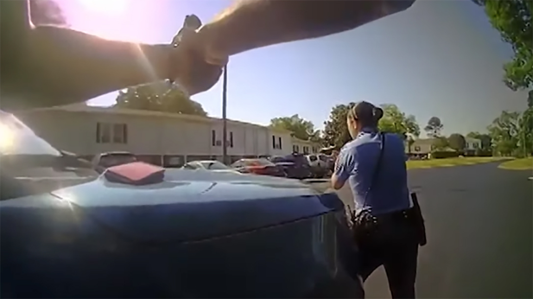 Raleigh Police shoot man whop points BB gun