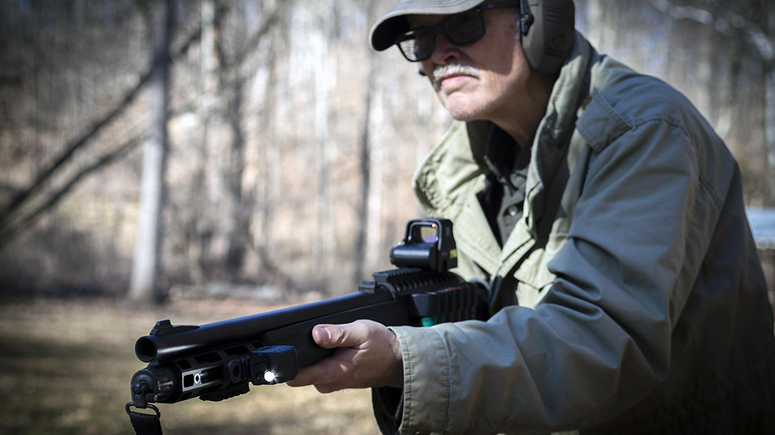 The Remington Versa Max R12 proved capable in defensive shooting.
