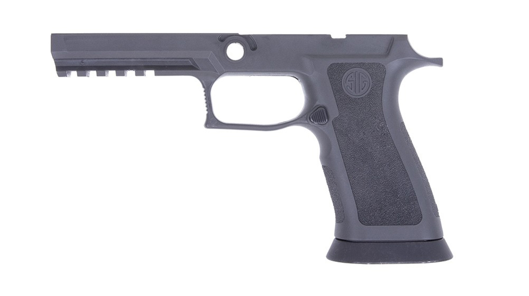 SIG P320 TXG Grip Module has weight of steel, flex of polymer