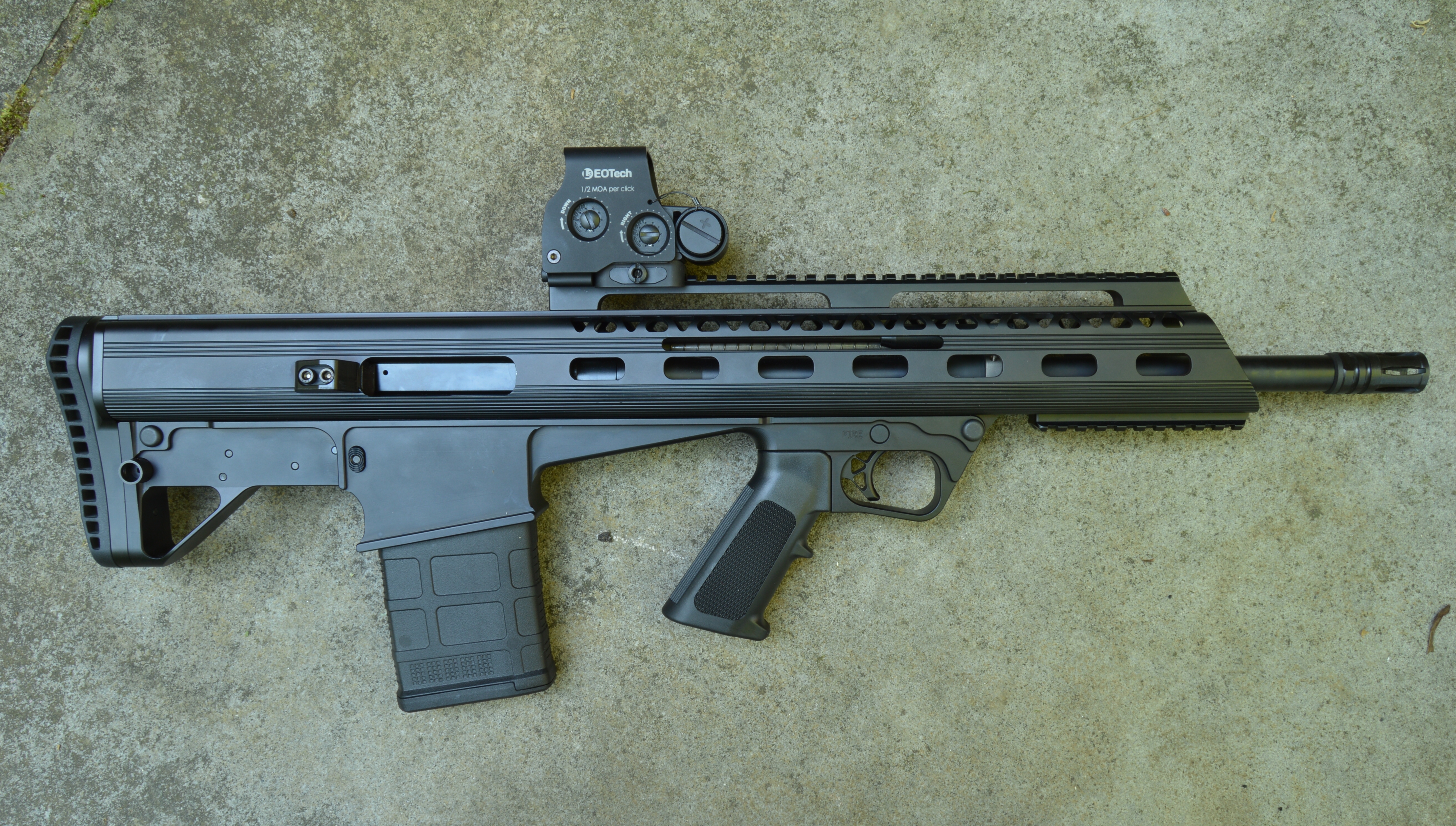K&M Arms M17S308 bullpup design
