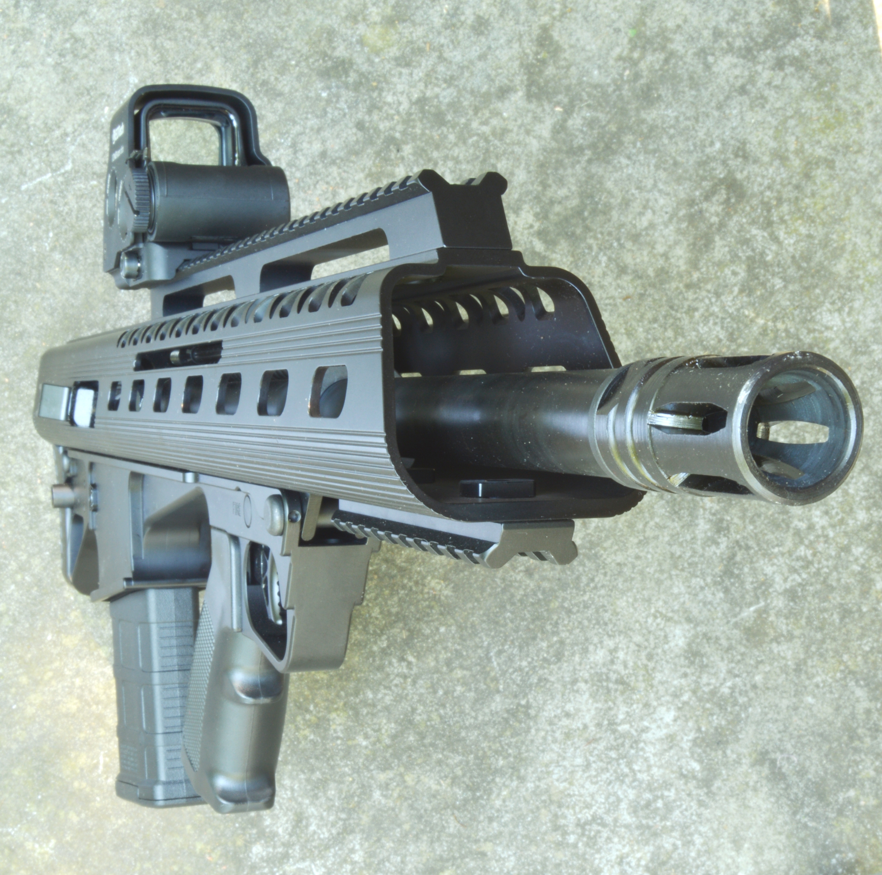 K&M Arms M17S308 angle view