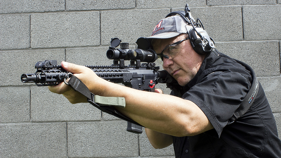 Firing the BFSIII Franklin Armory Binary Trigger System proved controllable and fun.