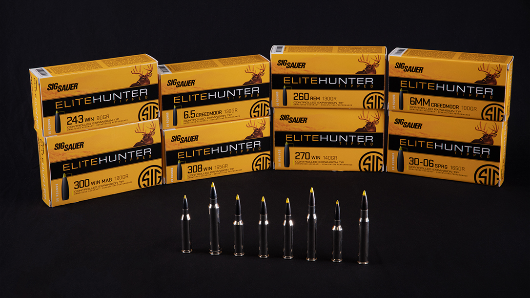 SIG Sauer Elite Hunter Tipped ammo