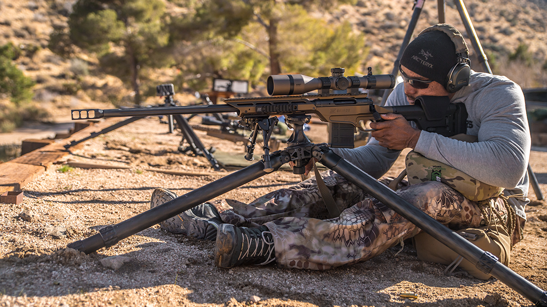 Savage Model 10 Stealth Evolution rifle test, Max Ordinate Academy