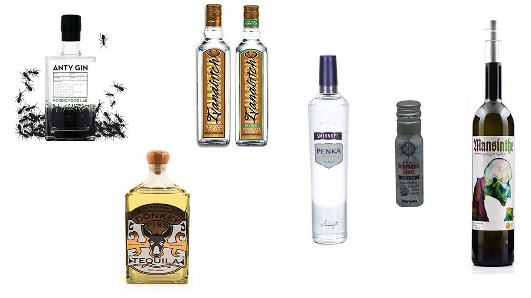 Strange Alcohol, weird liquor