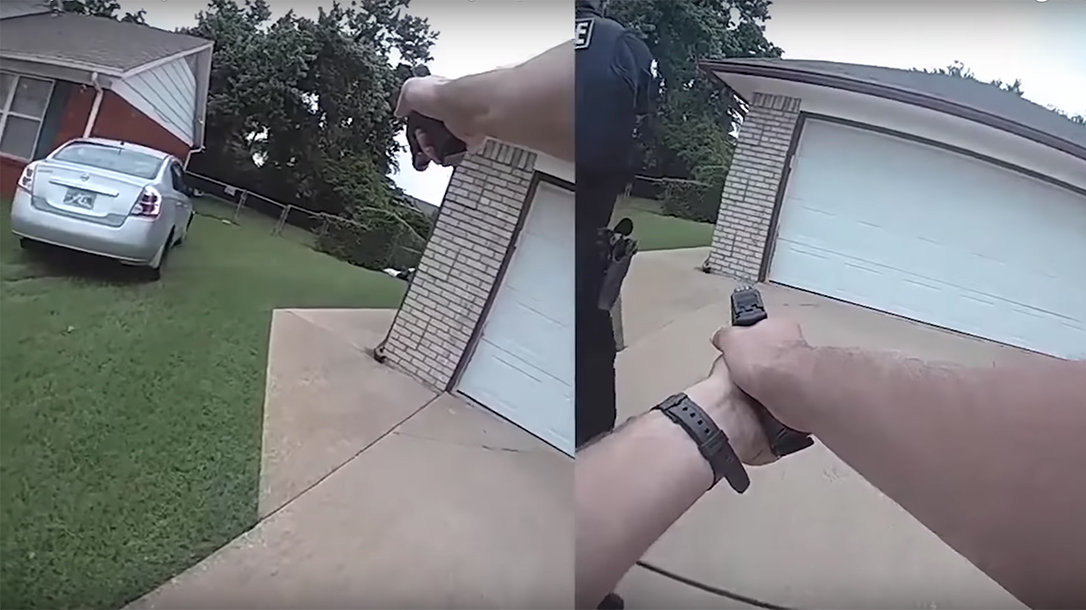 Tulsa Officer makes remarkable pistol shot