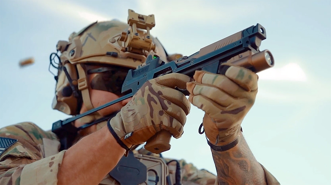 The Flux Defense MP17 turns the M17 into an SBR.