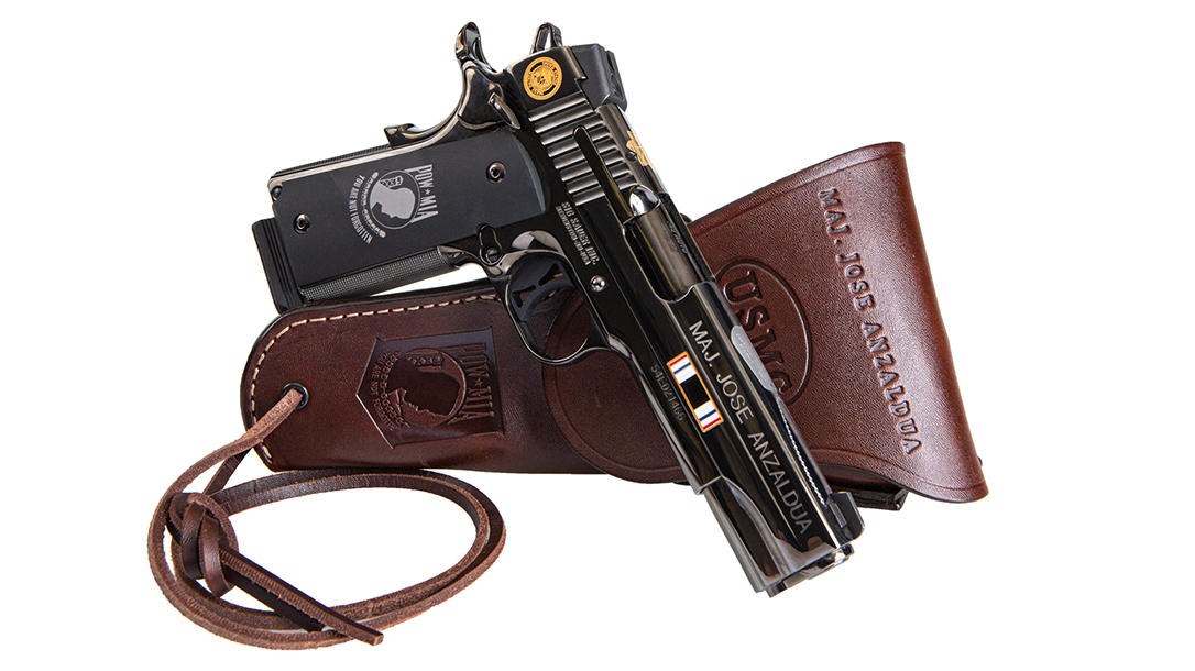 SIG presents 1911 to Major Jose Anzaldua