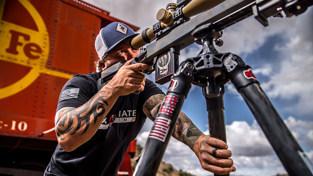 tripods, standing position, precision, long-range