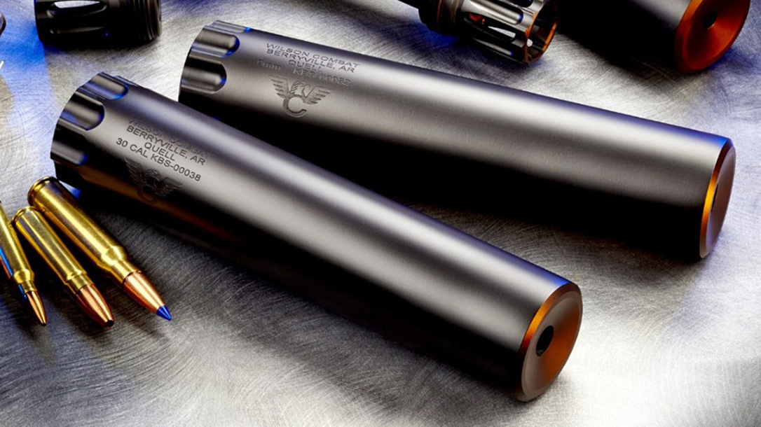 Wilson Combat Quell suppressor, rifle suppressor, suppressor demonstration