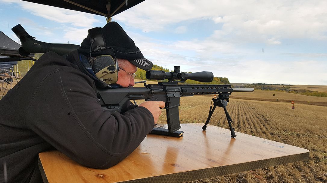The author sent five magazines of rounds downrange during testing.