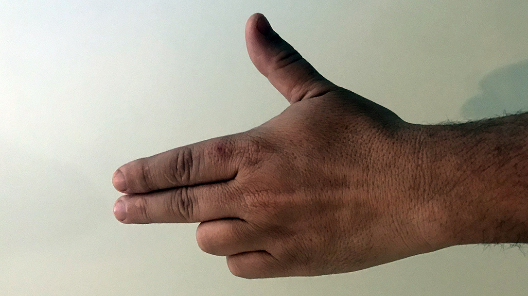 A girl got arrested for pointing a finger gun at school.