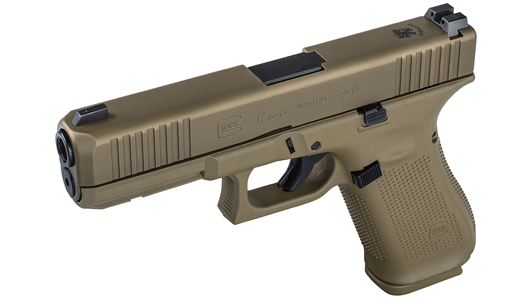 Award-winning G17 Gen5 angle view, Portuguese Army