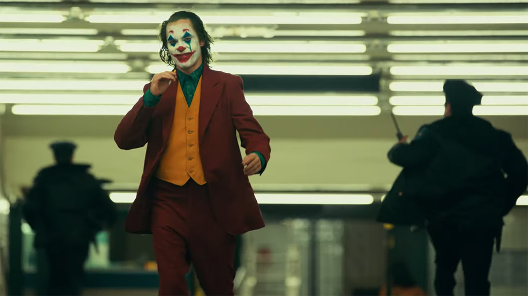 Washington Police seize guns after alleged disturbed social media post referencing 'Joker.'