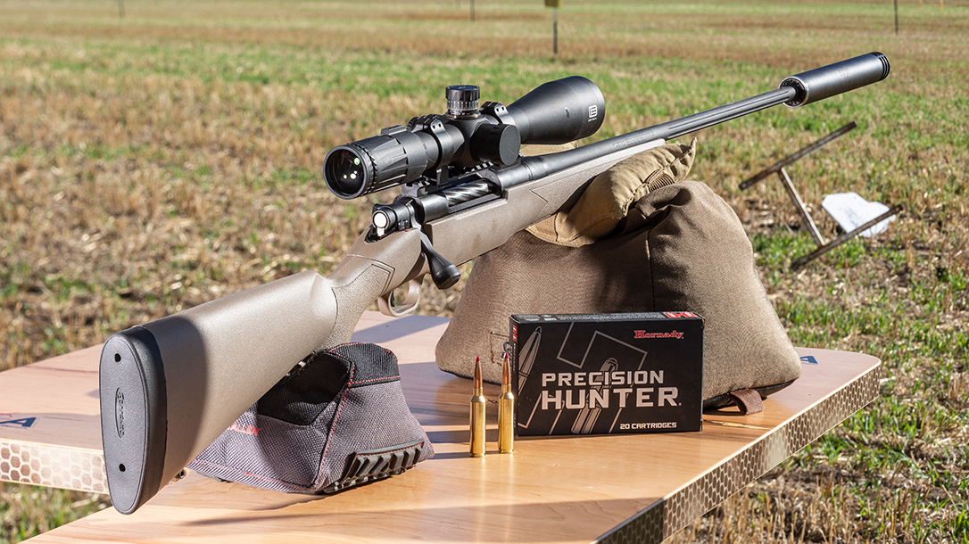 The new Mossberg Patriot Predator in 7mm PRC, at Athlon Outdoors Rendezvous.