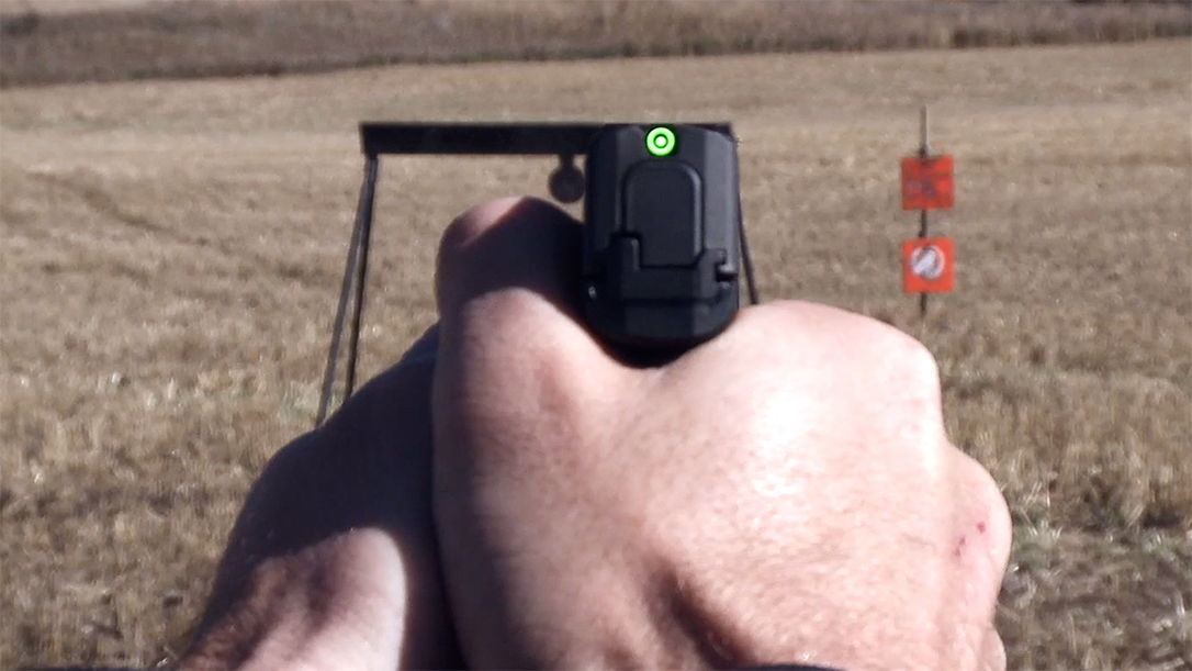 The SIG Sauer P365 SAS employs a revolutionary new sighting system.