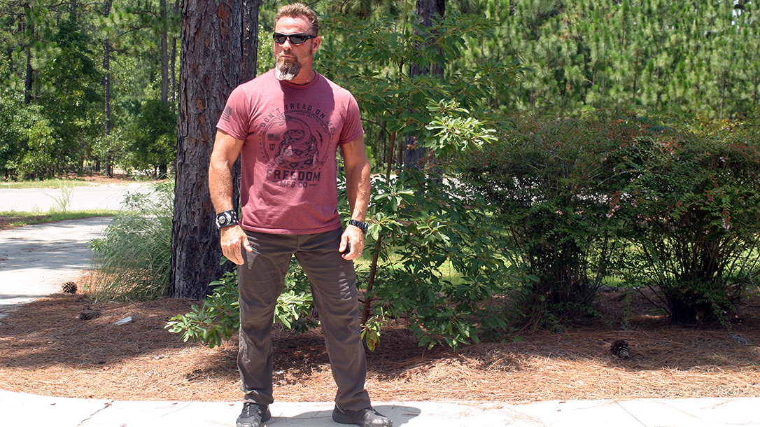 Be aware and keep your distance from a potential threat.