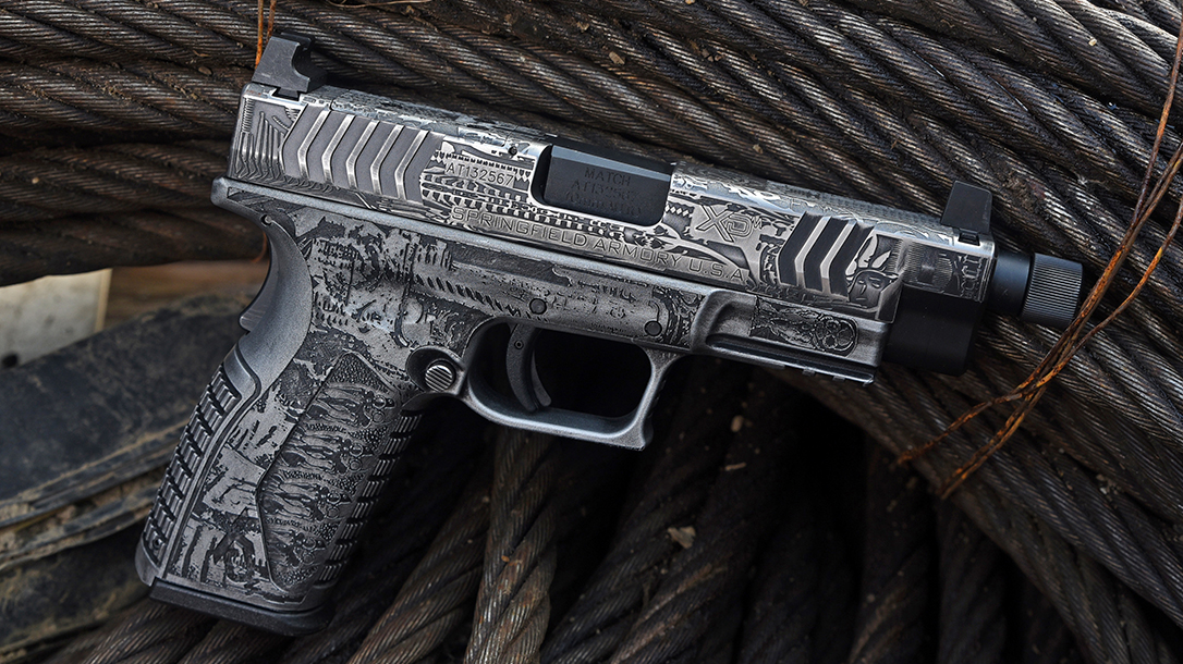 Blowndeadline custom pistol build, Springfield Armory, left