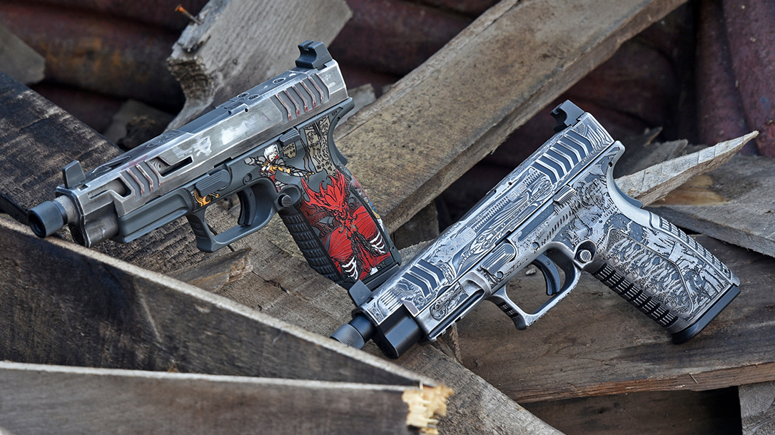 Springfield XDM 10mm OSP Pistol, custom, duo