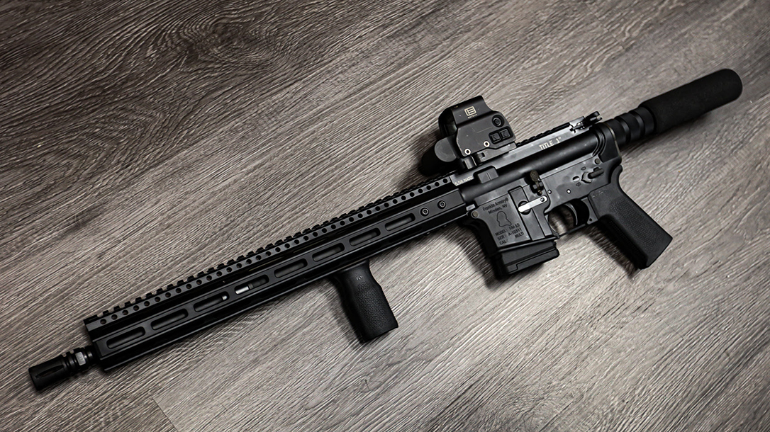 Franklin Armory Title 1 firearm, California compliant, floor