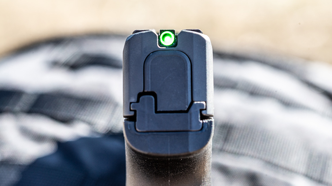 SIG P365 SAS, snag free Pistol, rear sight