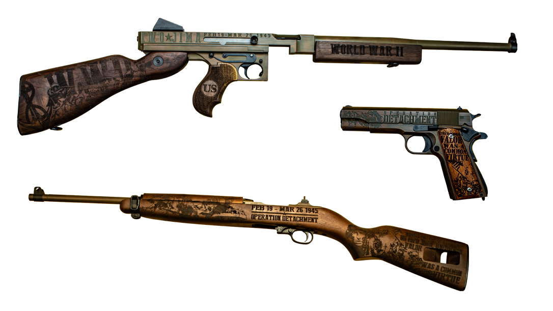 The Auto Ordnance Iwo Jima series pays tribute to one of America's bloodiest battles.