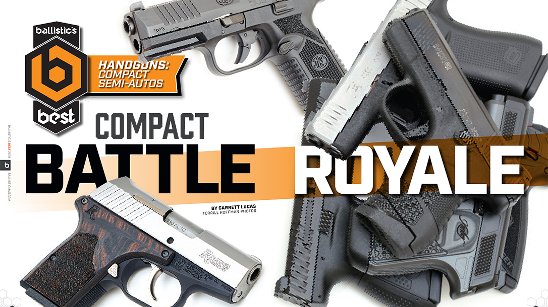 Top Compact Semi-Auto Handguns, Roundup, comparison