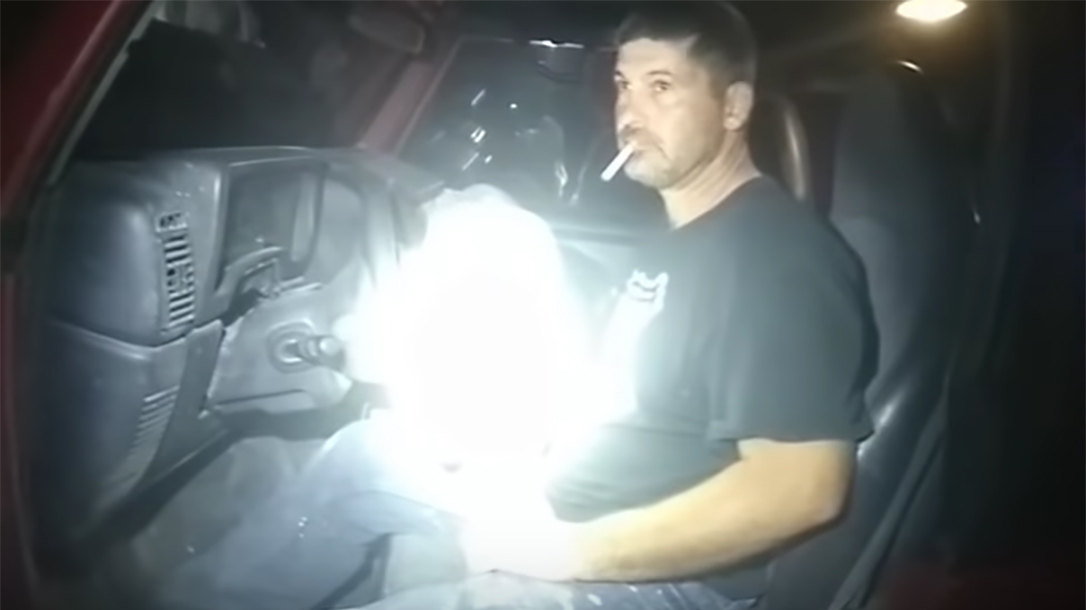 officer breaks down, Evansville Police Officer, suspect, hammer