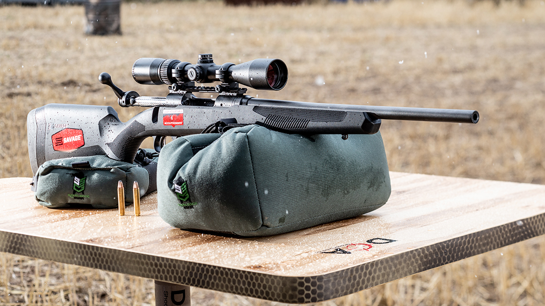 The package includes a Vortex scope already boresighted.