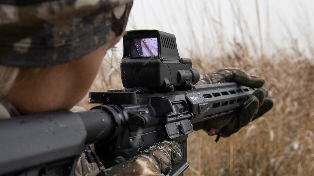 The new technology creates a fighter pilot-like display.