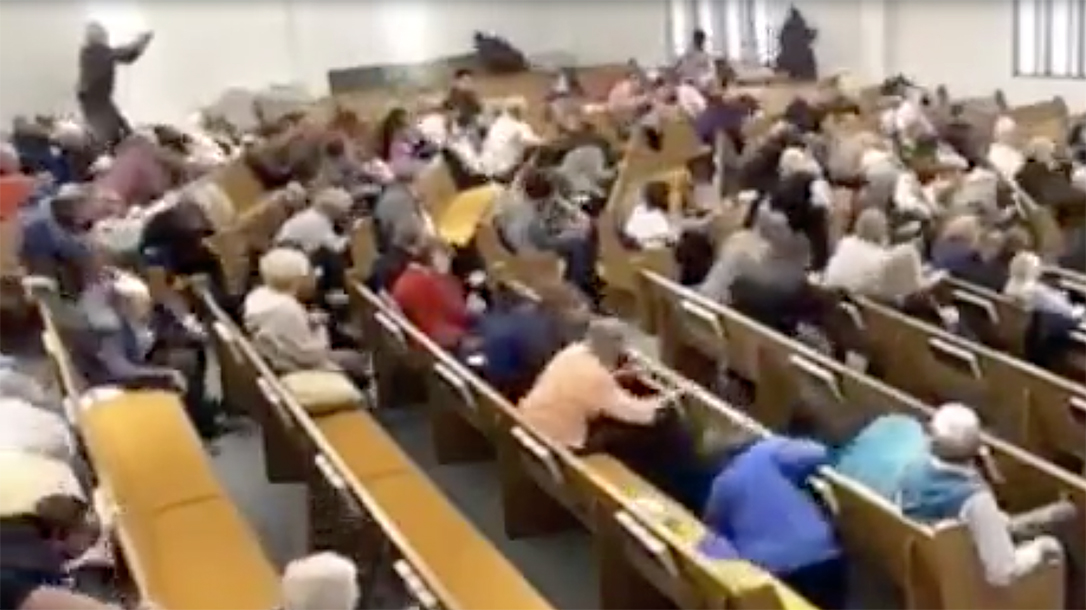 Several armed civilians responded to stop the Texas church shooter.