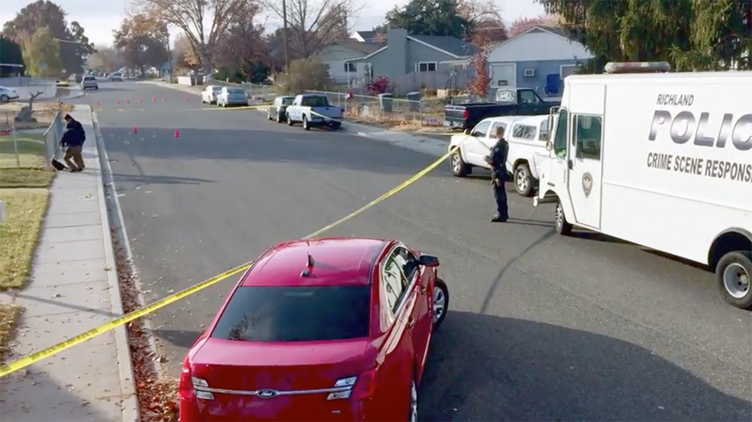 A Washington man out-shot a career felon during an attempted armed robbery.